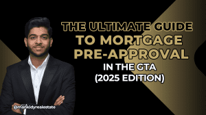 Mortgage Pre-Approval in the GTA